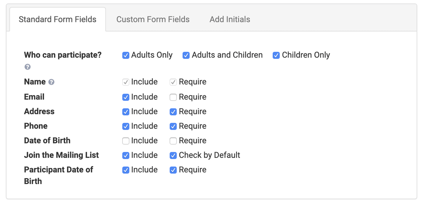 Form Basic Questions